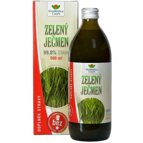 EKOMEDICA Czech Zelený ječmen 500 ml
